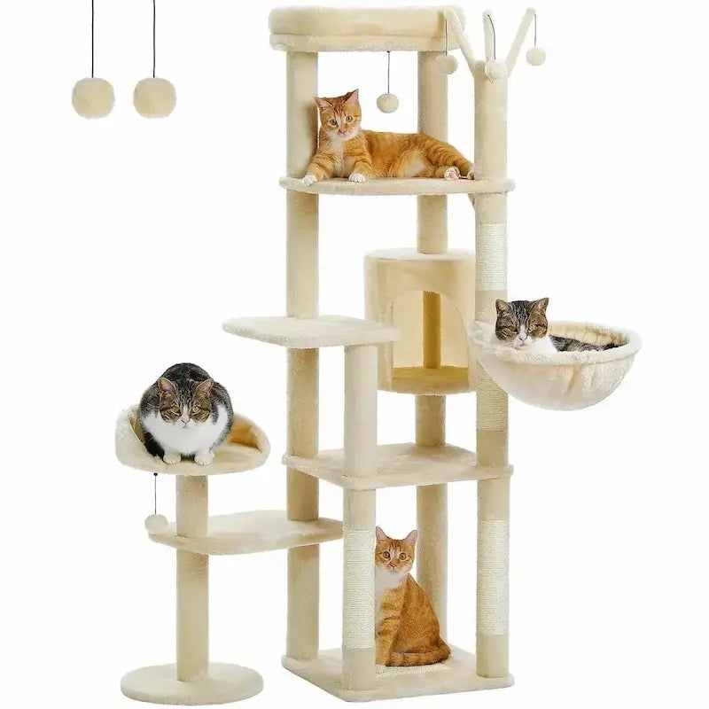 Arbre à chat grande plateforme