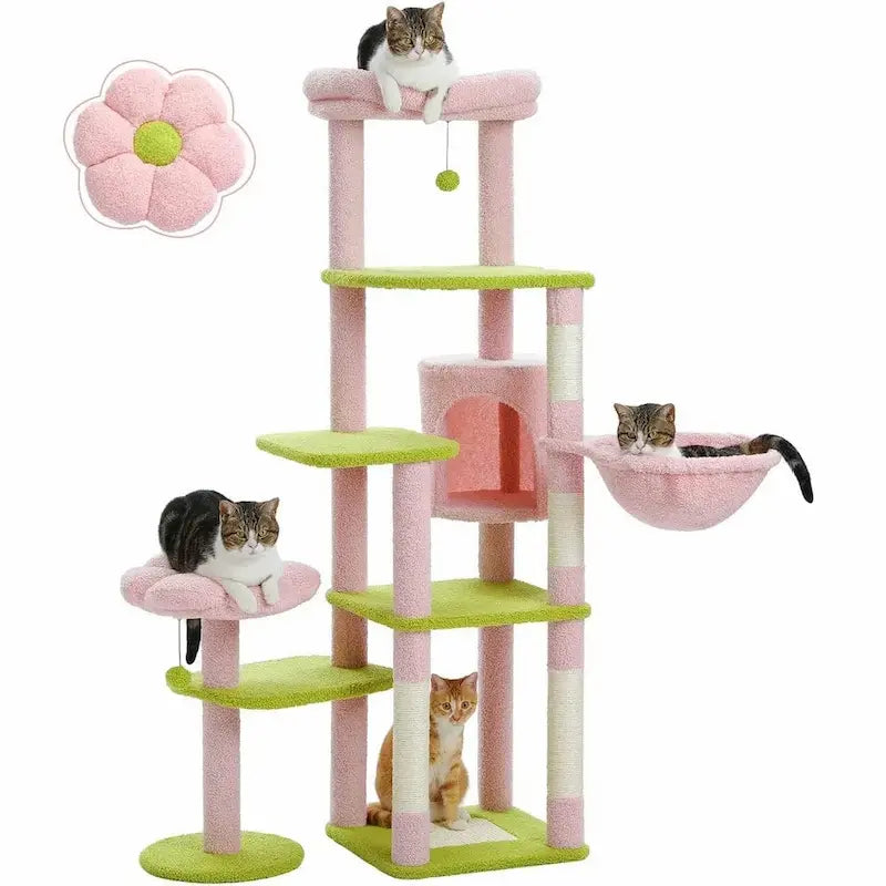 Arbre à chat grande plateforme