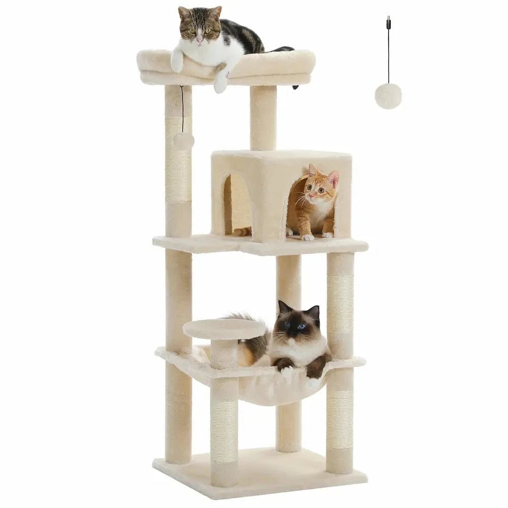 Arbre à chat solide - Idéal pour grands chats Griffe d'Amour