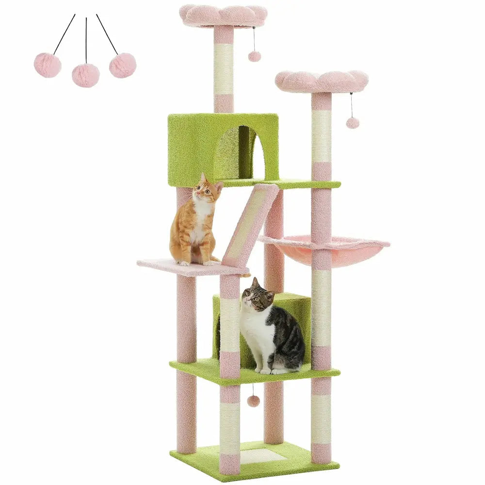 Arbre à Chat XXL - Idéal grands chats Griffe d'Amour