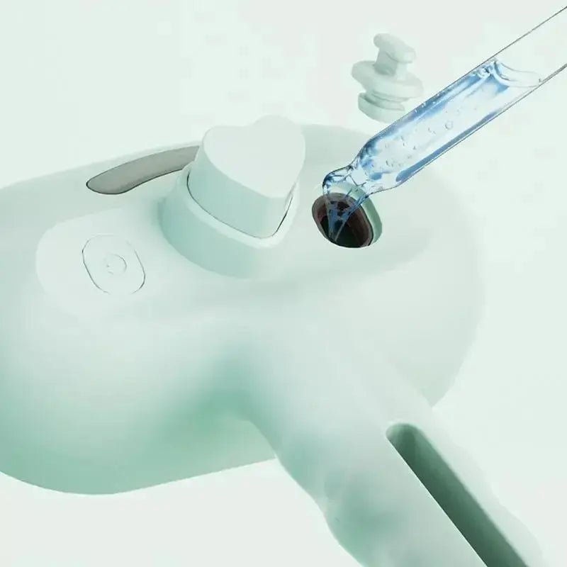 Brosse avec spray