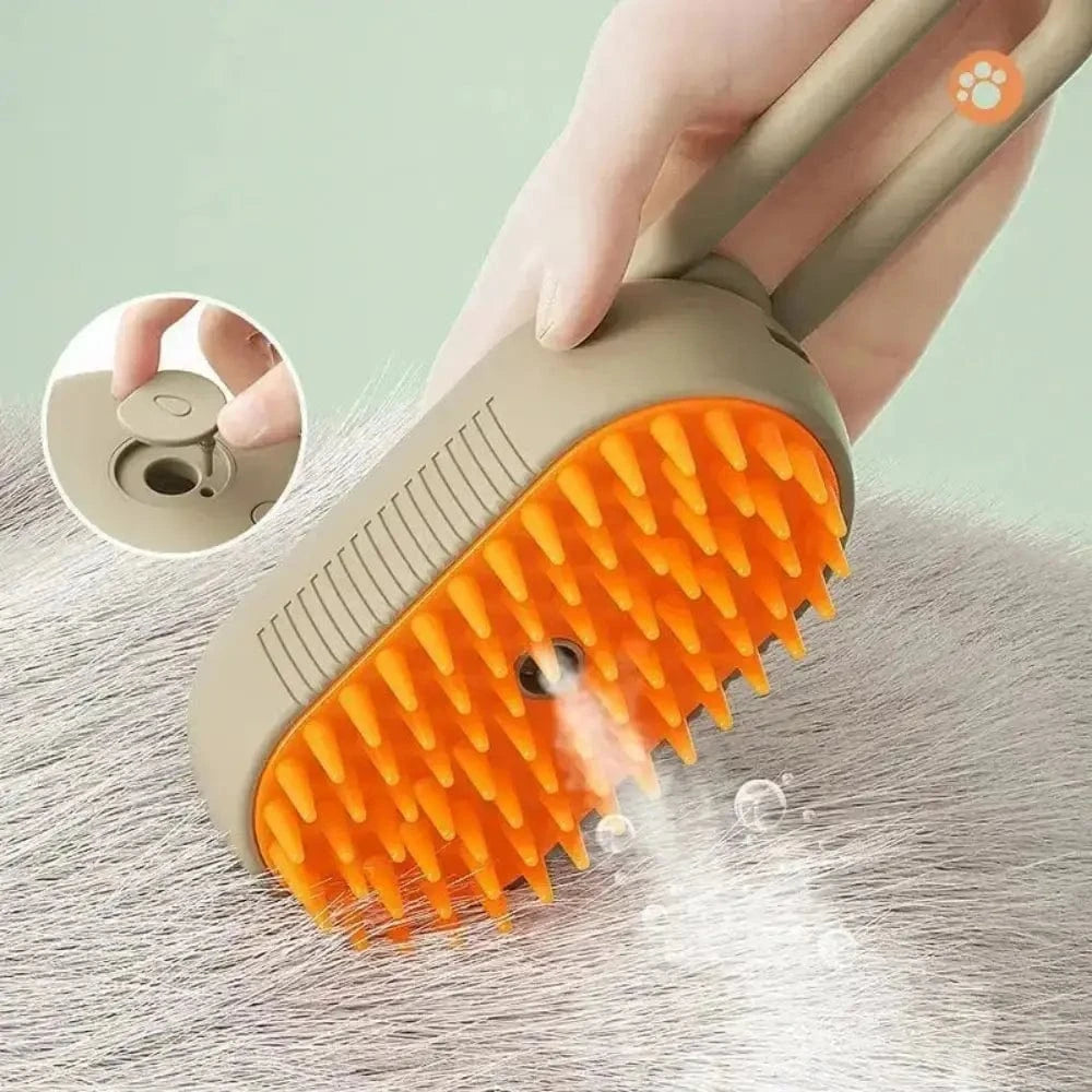 Brosse électrique chat - Élimine poils et saletés sans effort Griffe d'Amour