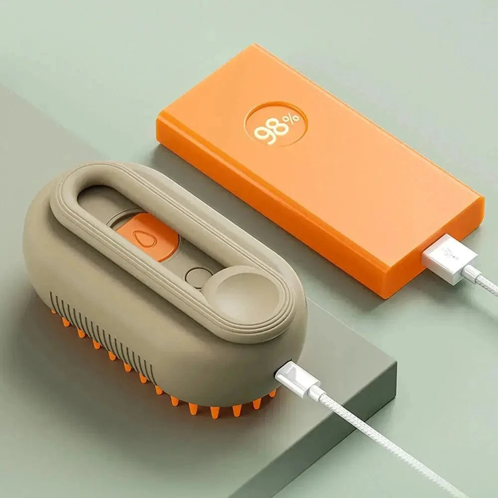 Brosse électrique chat - Élimine poils et saletés sans effort Griffe d'Amour