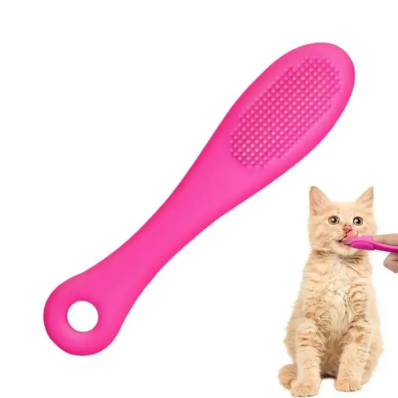 Brosse menton chat
