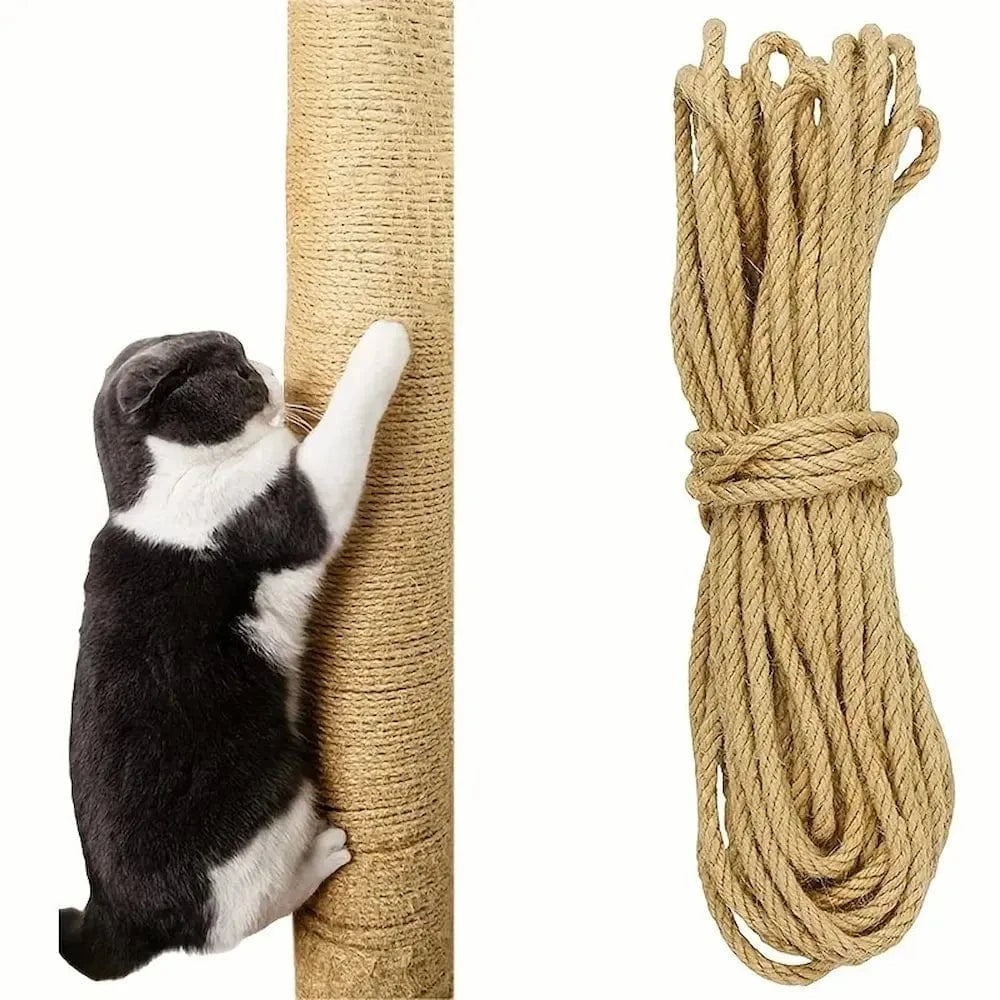 Corde en sisal 10m - Réparez facilement vos griffoirs Griffe d'Amour