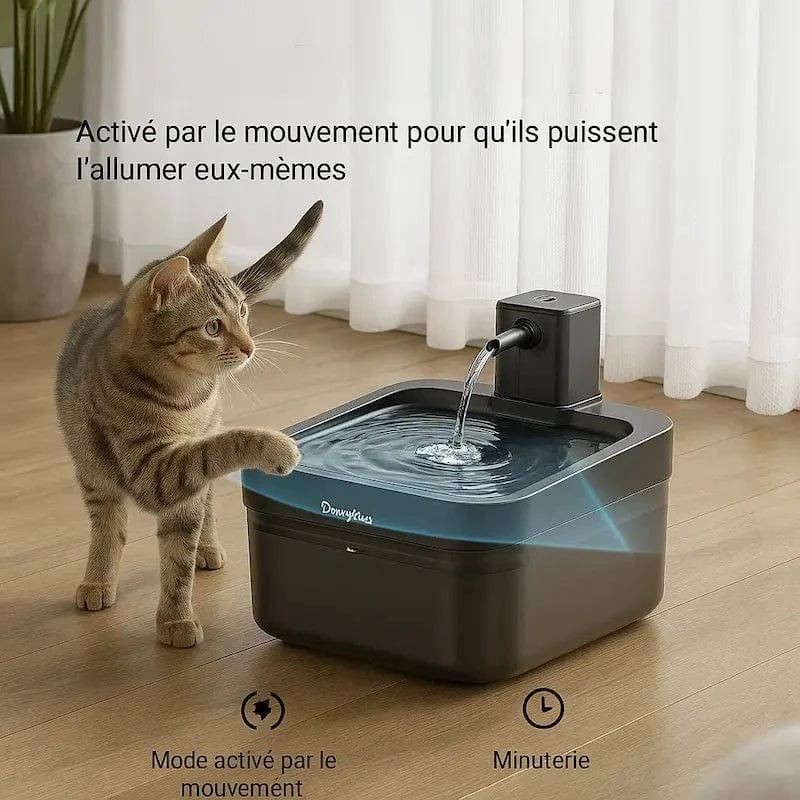 Fontaine à eau DownyPaws Griffe d'Amour