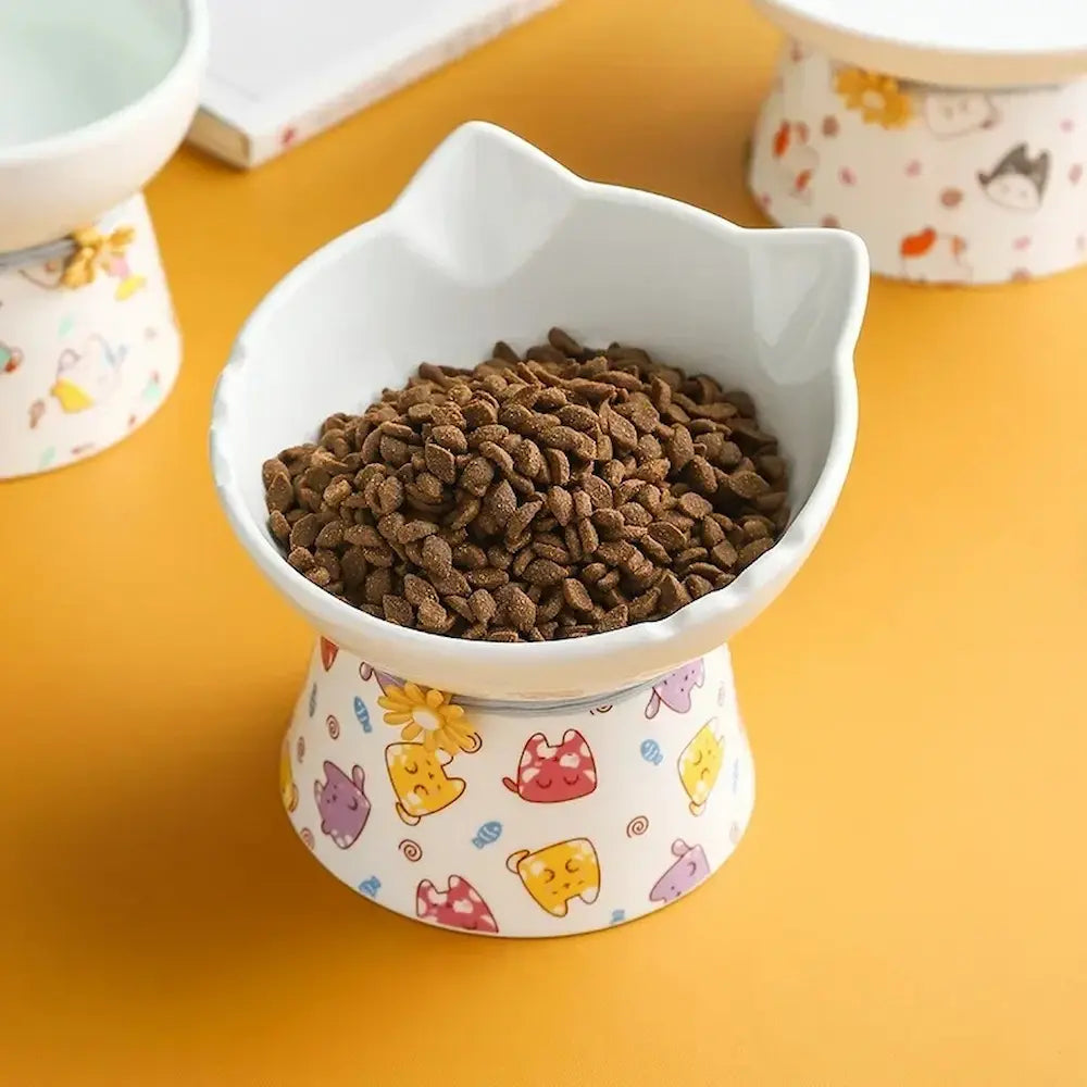 Gamelle céramique pour chat - Stabilité et confort optimal Griffe d'Amour