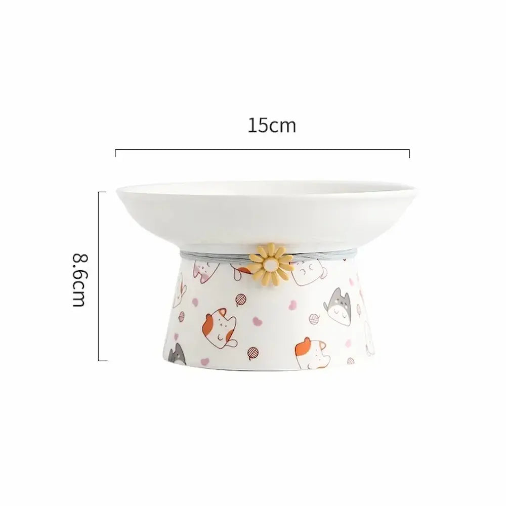 Gamelle céramique pour chat - Stabilité et confort optimal Griffe d'Amour