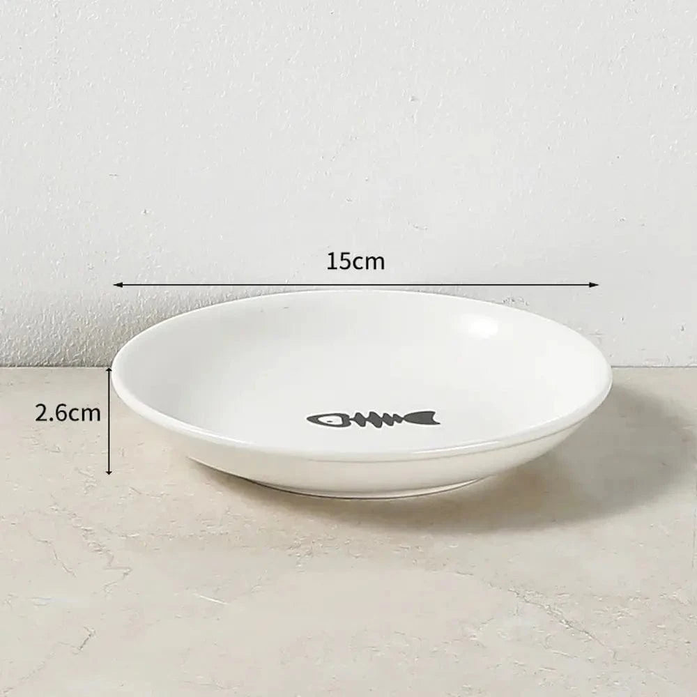 Gamelle chat céramique surélevée - Confort et posture optimale Griffe d'Amour