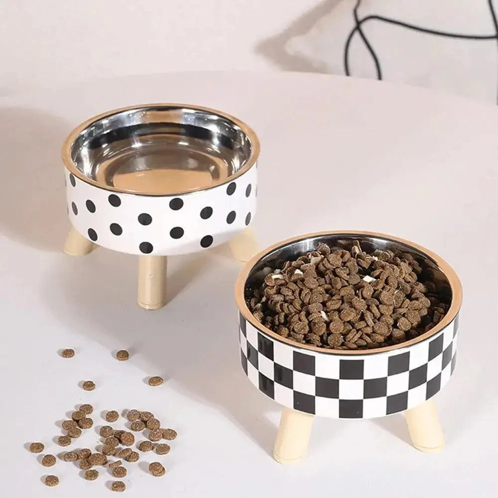 Gamelle chat en hauteur - Meilleure digestion assurée Griffe d'Amour