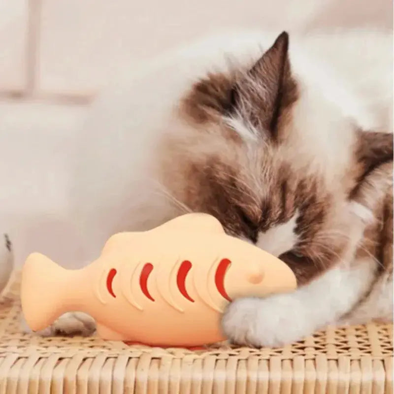 Jouet distributeur de croquettes chat