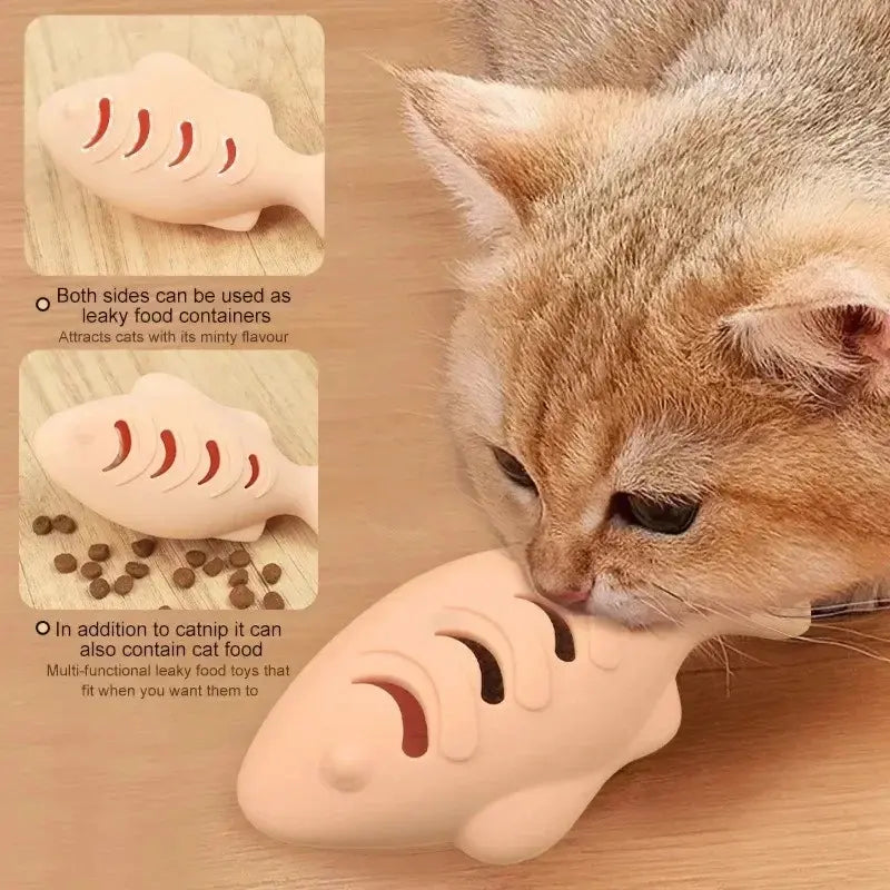 Jouet distributeur de croquettes chat