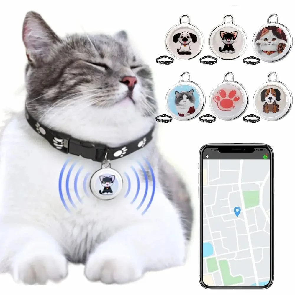 Mini badge GPS pour chat - Suivi en temps réel sans abonnement Griffe d'Amour