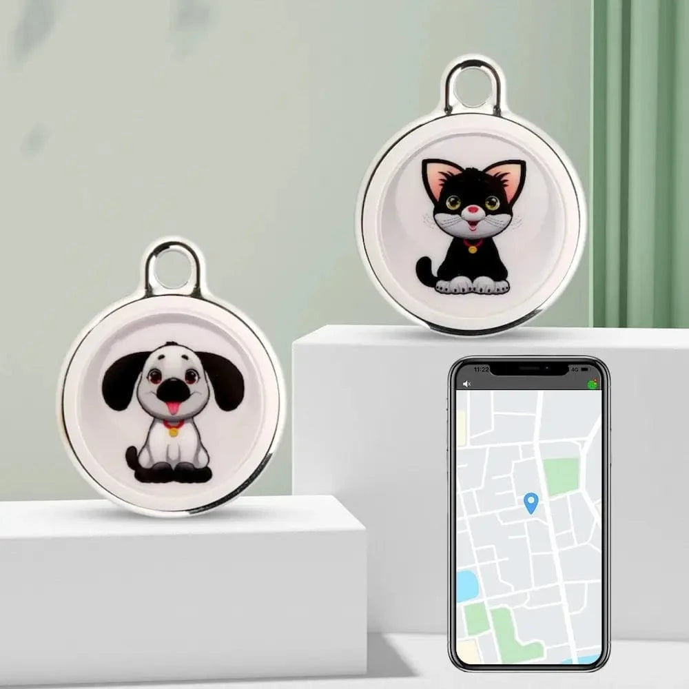 Mini badge GPS pour chat - Suivi en temps réel sans abonnement Griffe d'Amour