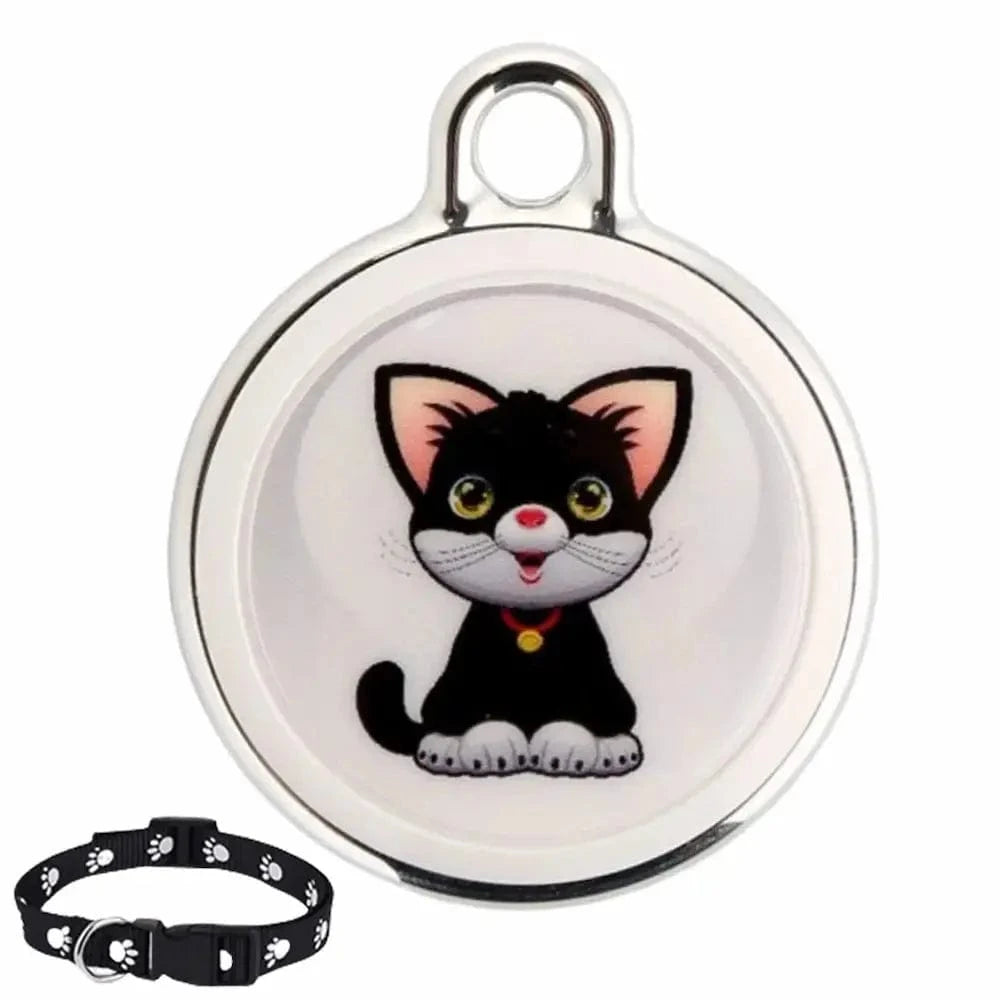 Mini badge GPS pour chat - Suivi en temps réel sans abonnement Griffe d'Amour