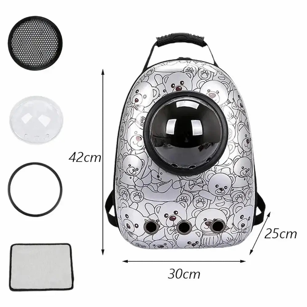 Sac à dos hublot chat