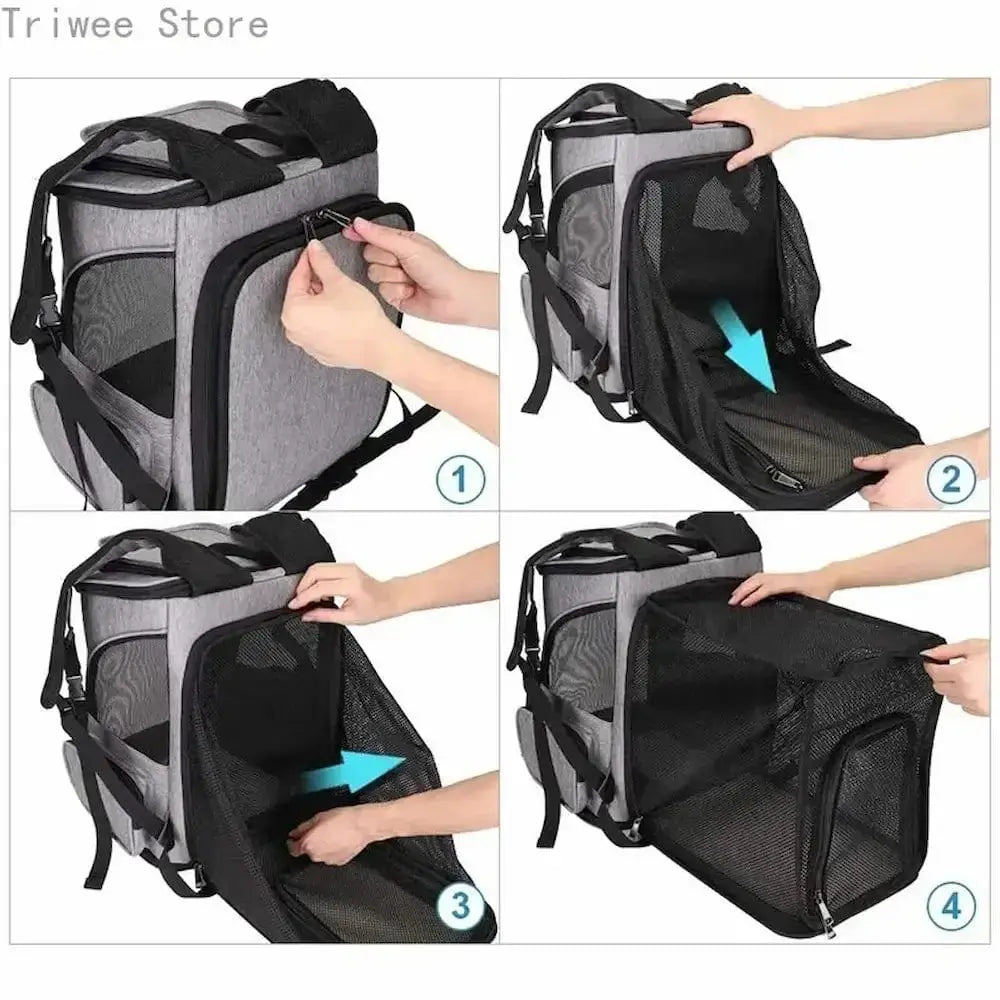 Sac à dos pour chat randonnée