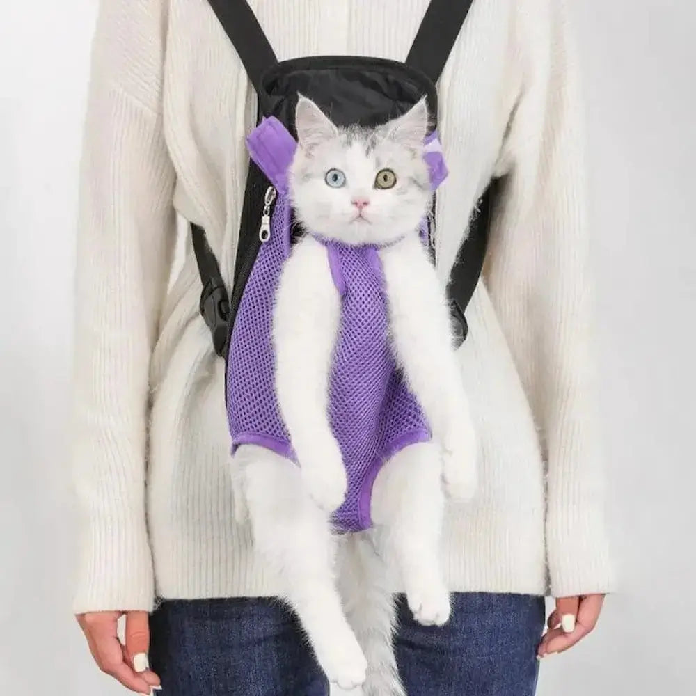 Sac à dos promenade chat