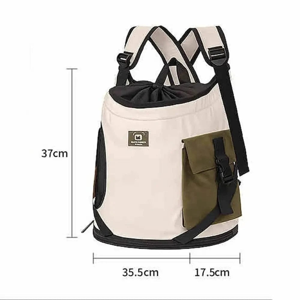 Sac bandoulière chat - Transport facile & ventilé Griffe d'Amour