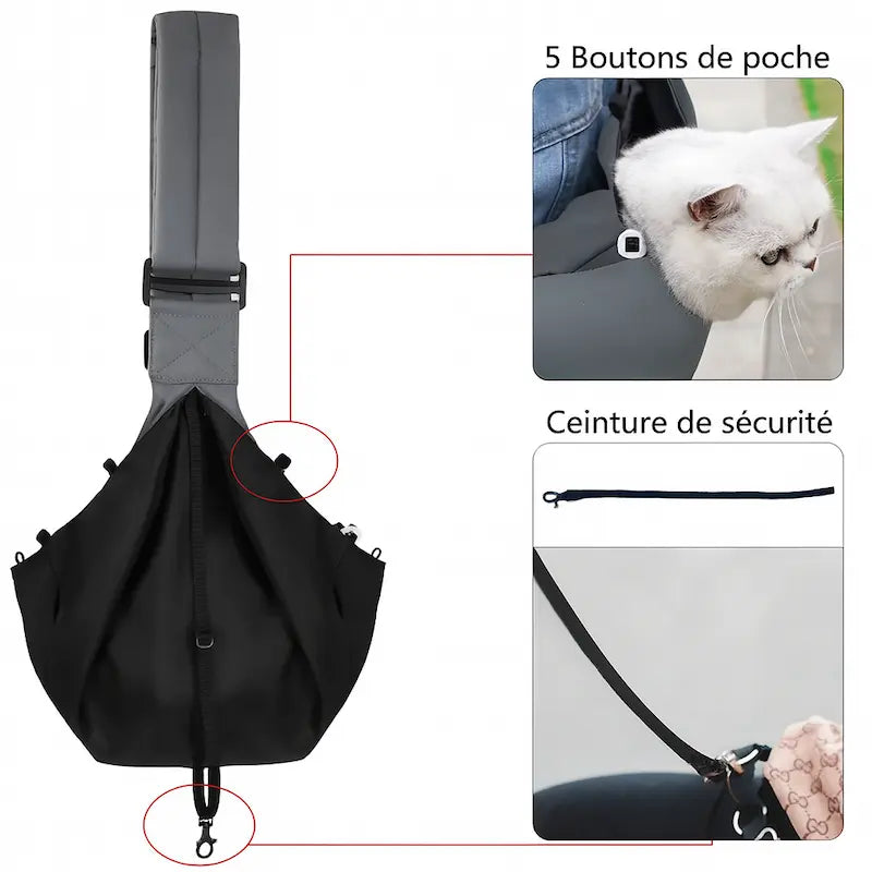 Sac bandoulière animaux