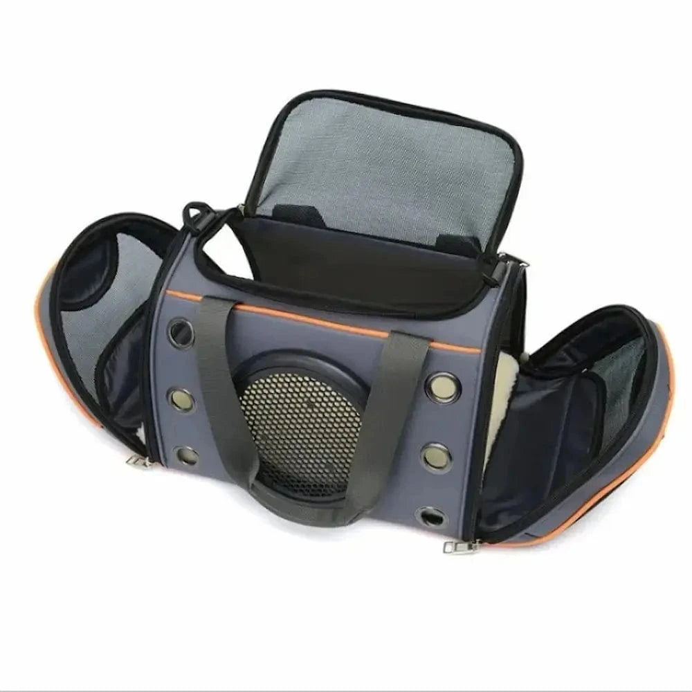 Sac de transport bulle pour chat - Vue panoramique anti-stress Griffe d'Amour