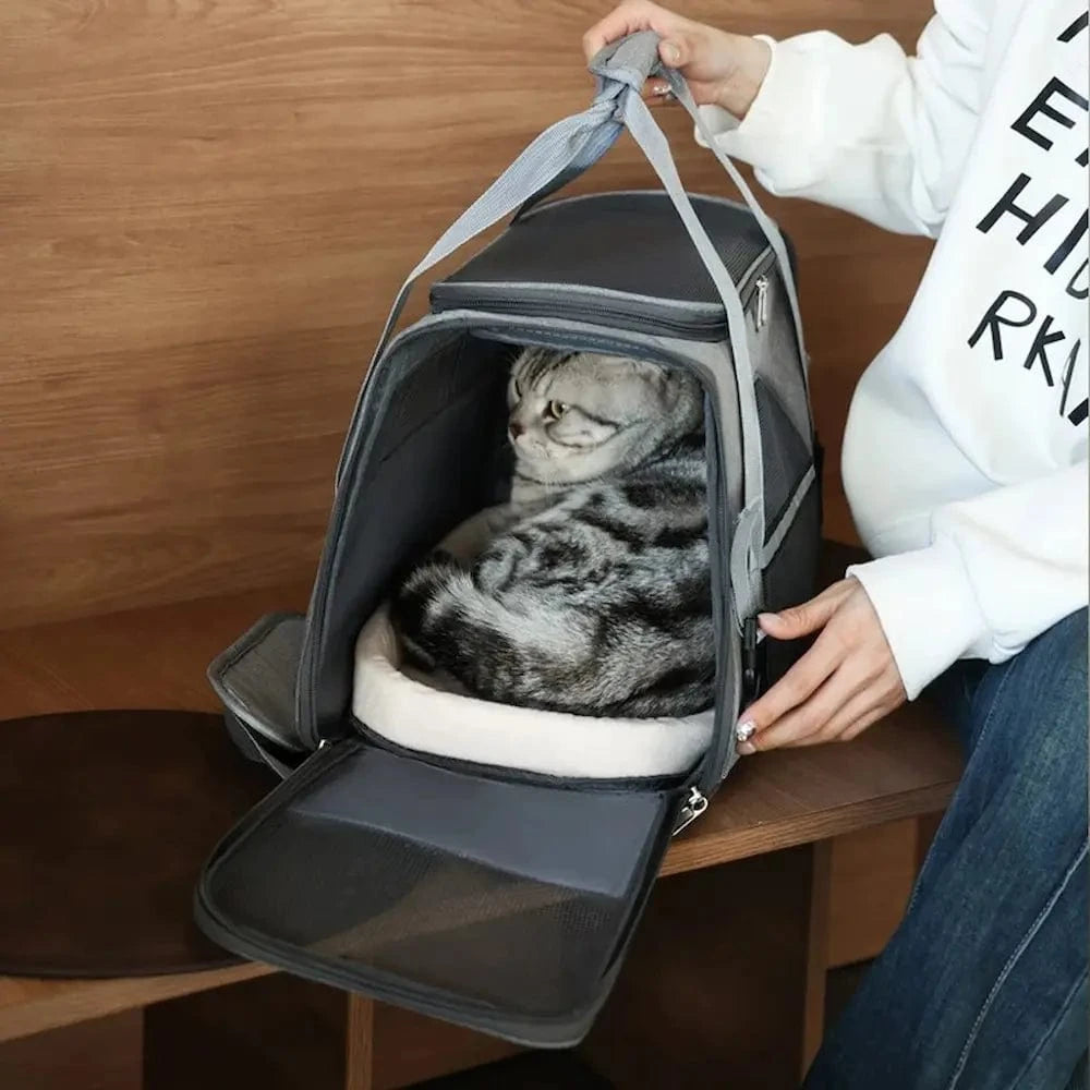 Sac de voyage pour chat - Confort optimal pour votre animal Griffe d'Amour
