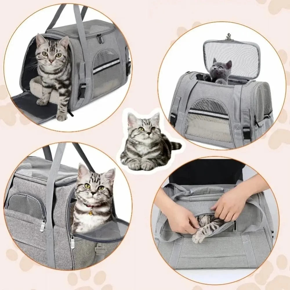 Sac de voyage pour chat - Confort optimal pour votre animal Griffe d'Amour
