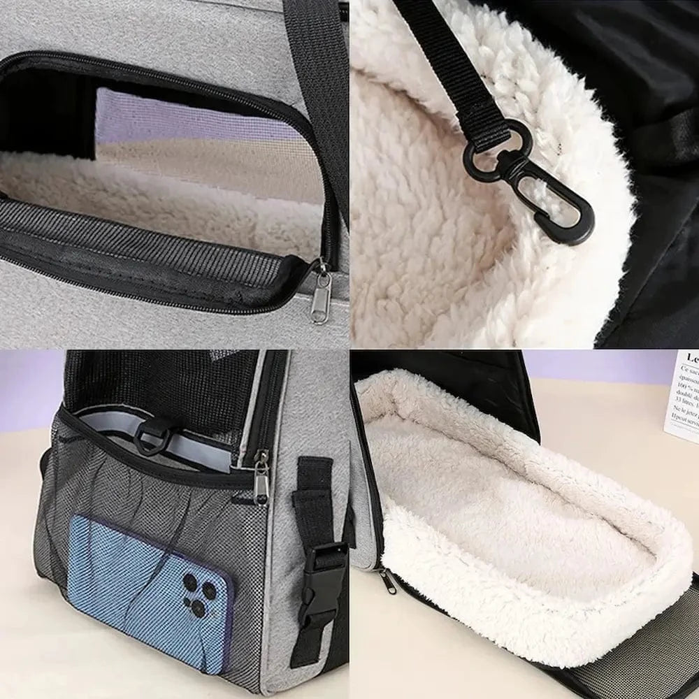 Sac de voyage pour chat - Confort optimal pour votre animal Griffe d'Amour