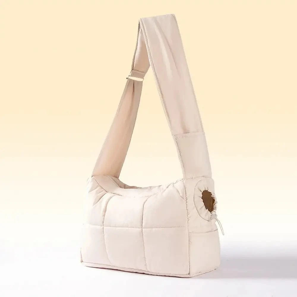 Sac transport chat bandoulière - Confort et mobilité Griffe d'Amour