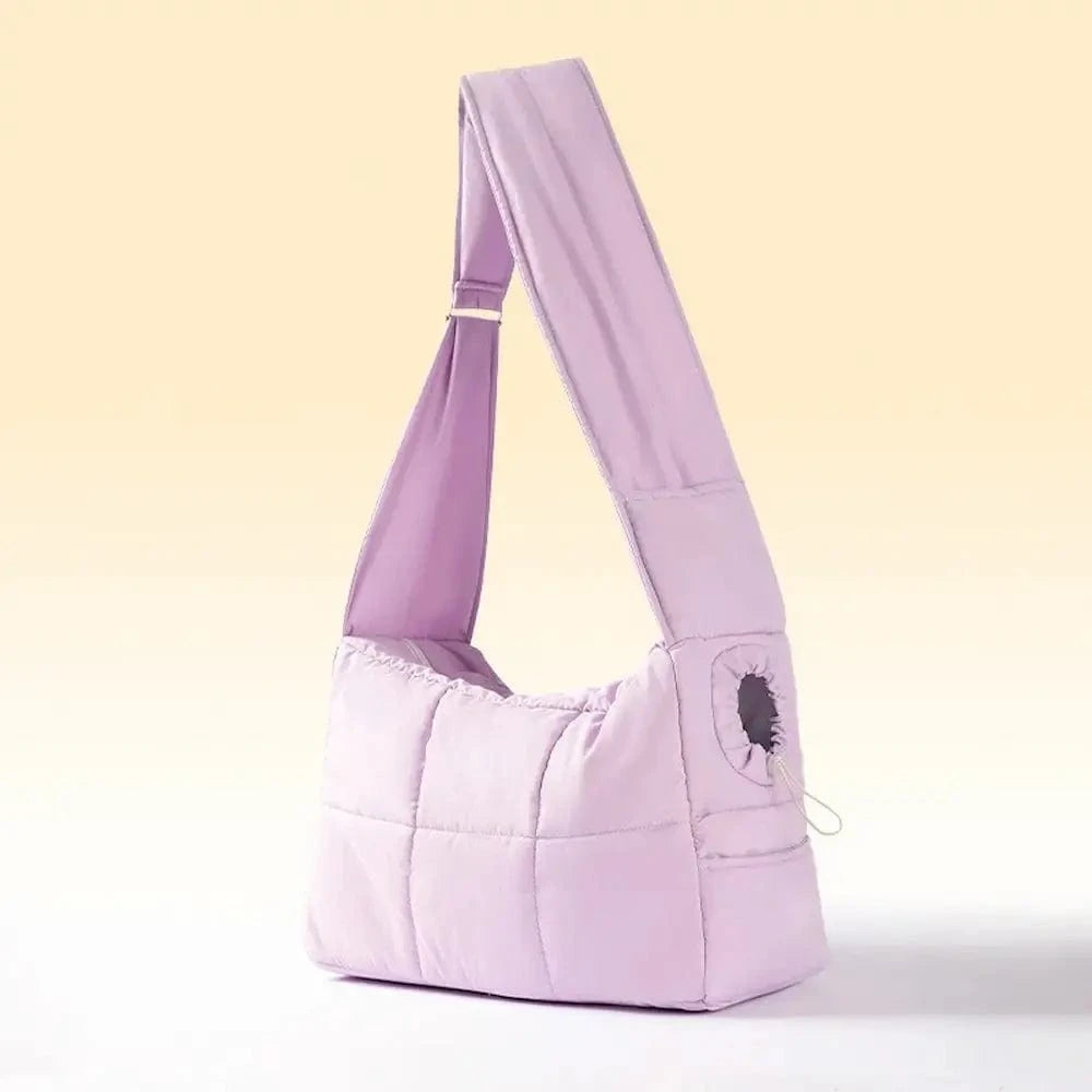 Sac transport chat bandoulière - Confort et mobilité Griffe d'Amour