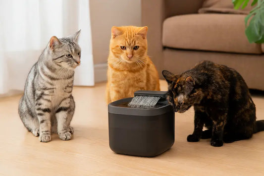 Quelle fontaine choisir pour un seul ou plusieurs chats