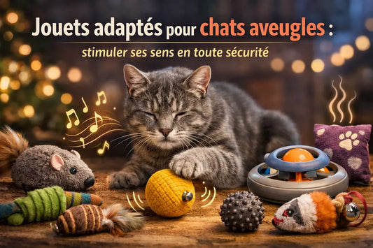 Jouets adaptés pour chats aveugles : guide & conseils utiles