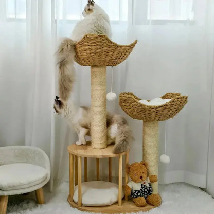 Arbre à chat design luxe