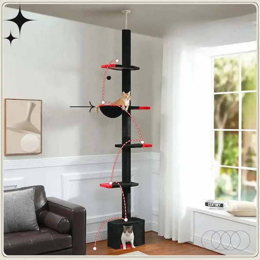 Arbre à chat gothique