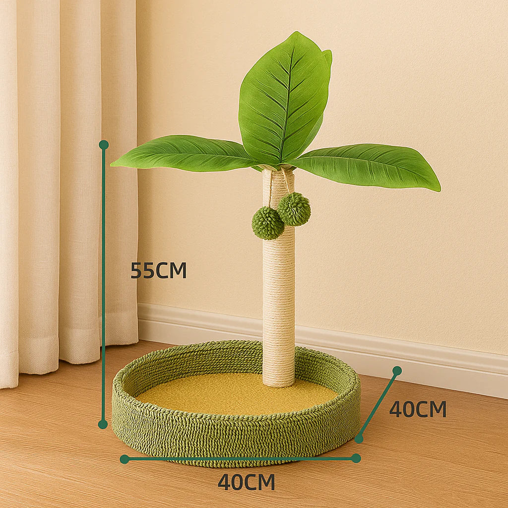 Griffoir chat arbre cocotier