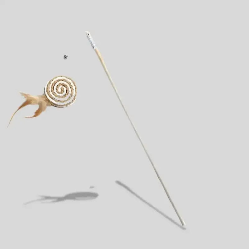 Baguette magique chat bois