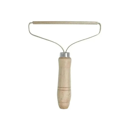 Brosse anti-poils chat en bois - Élimine les poils sans effort Griffe d'Amour