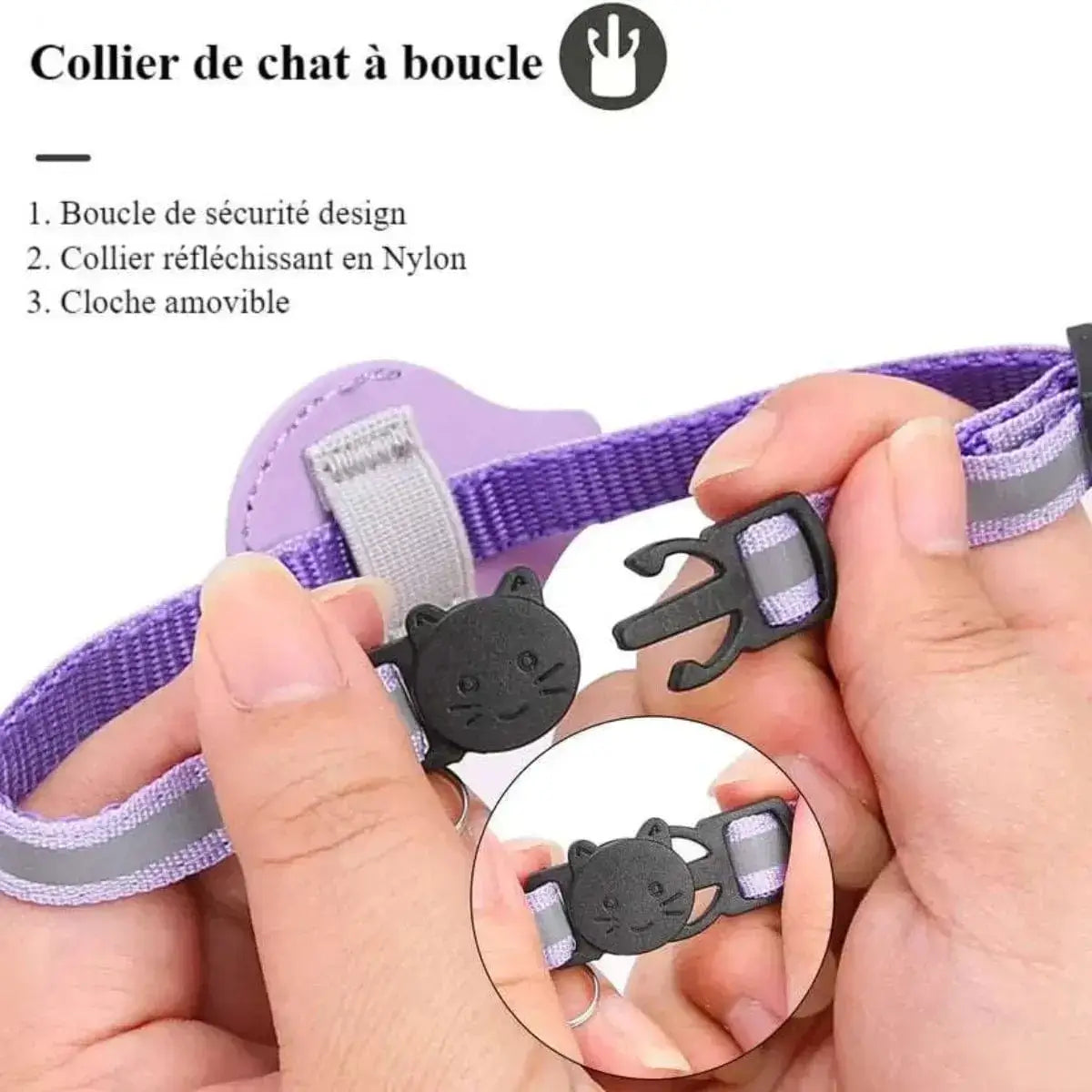 Collier chat Airtag - Griffe d'Amour