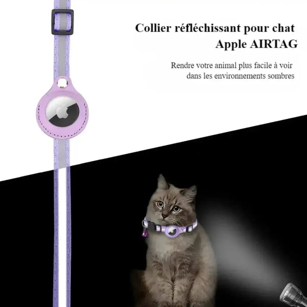 Collier chat Airtag - Griffe d'Amour