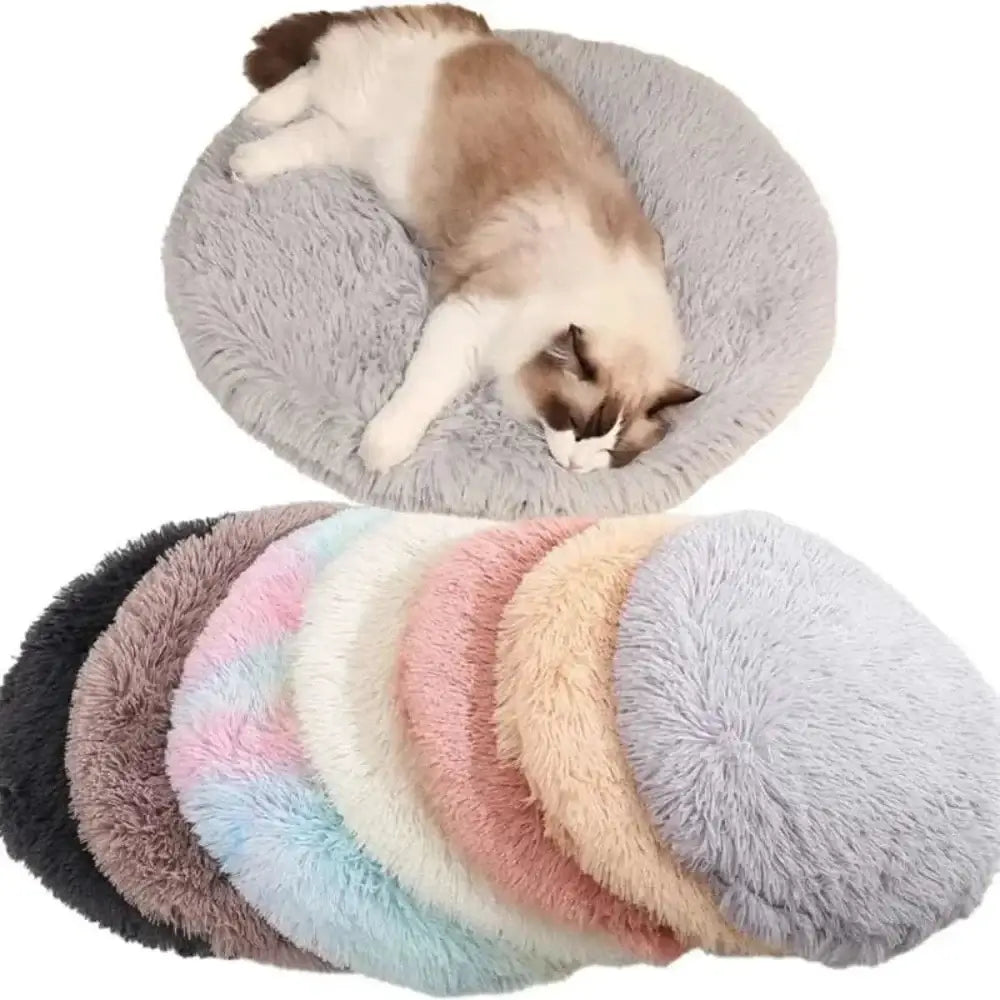 Coussin rond pour chat - Griffe d'Amour