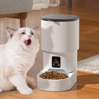 Distributeur de croquettes intelligent pour chat Griffe d'Amour