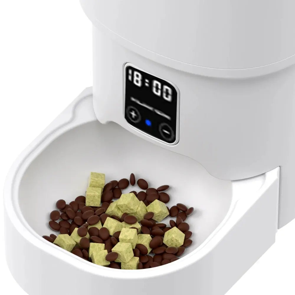 Distributeur de croquettes intelligent pour chat Griffe d'Amour