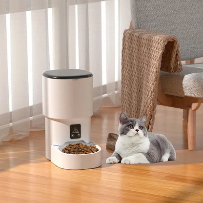 Distributeur de croquettes intelligent pour chat Griffe d'Amour