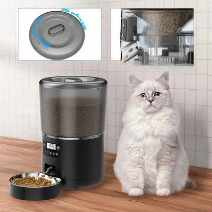 Gamelle automatique chat - Alimentation dosée Griffe d'Amour
