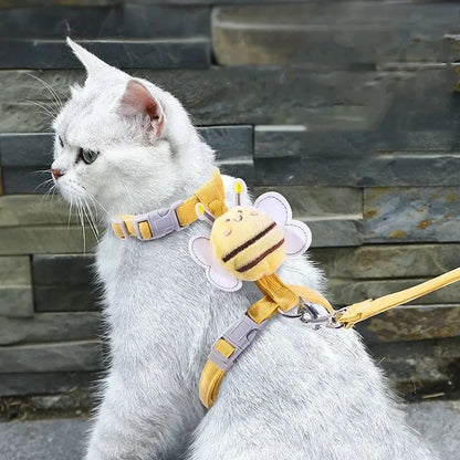 Harnais pour petit chat - Confort et maintien parfait Griffe d'Amour