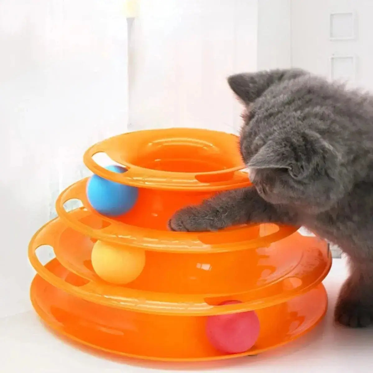 Jouet interactif pour chat - Griffe d'Amour