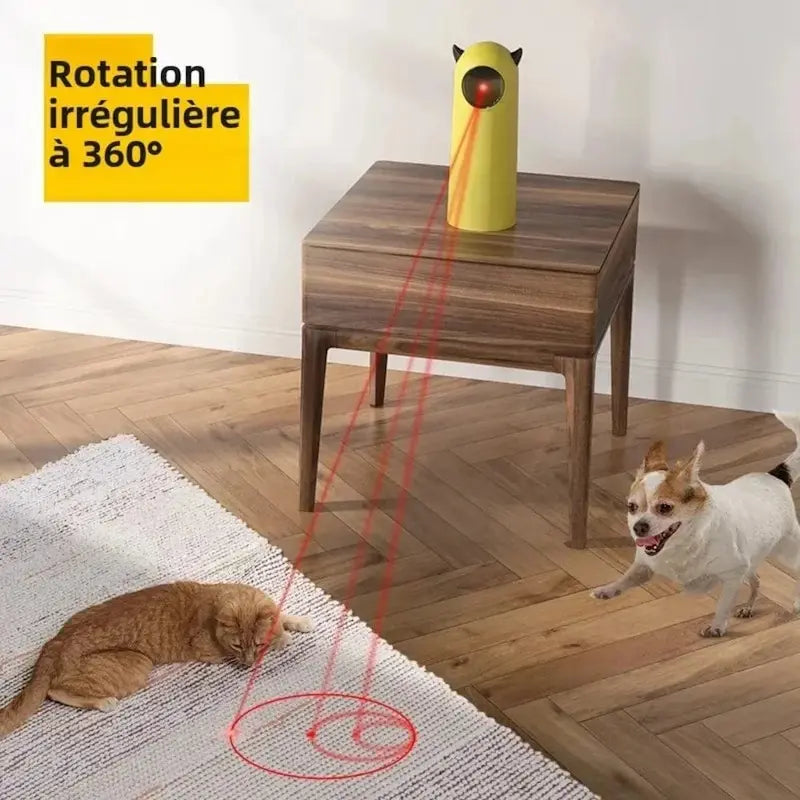 Laser pour chat interactif