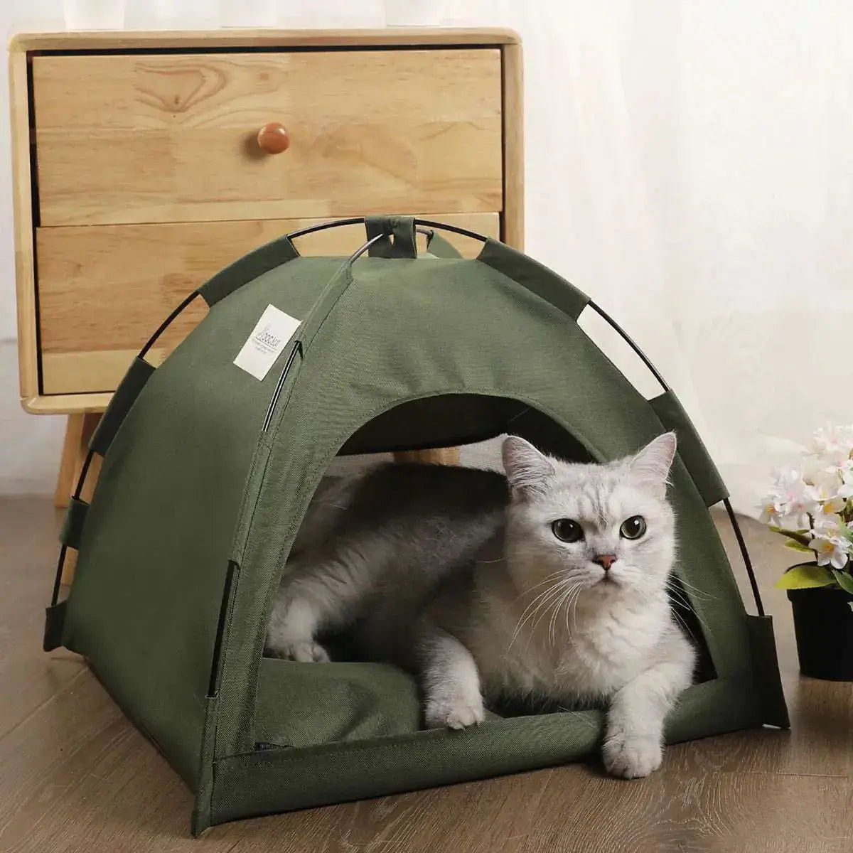 Niche pliable pour chat - Griffe d'Amour