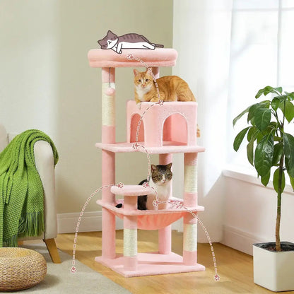 Arbre à chat solide - Idéal pour grands chats Griffe d'Amour