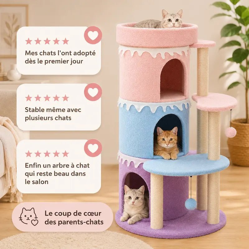 Arbre à chat tour - Gain de hauteur | Felimax